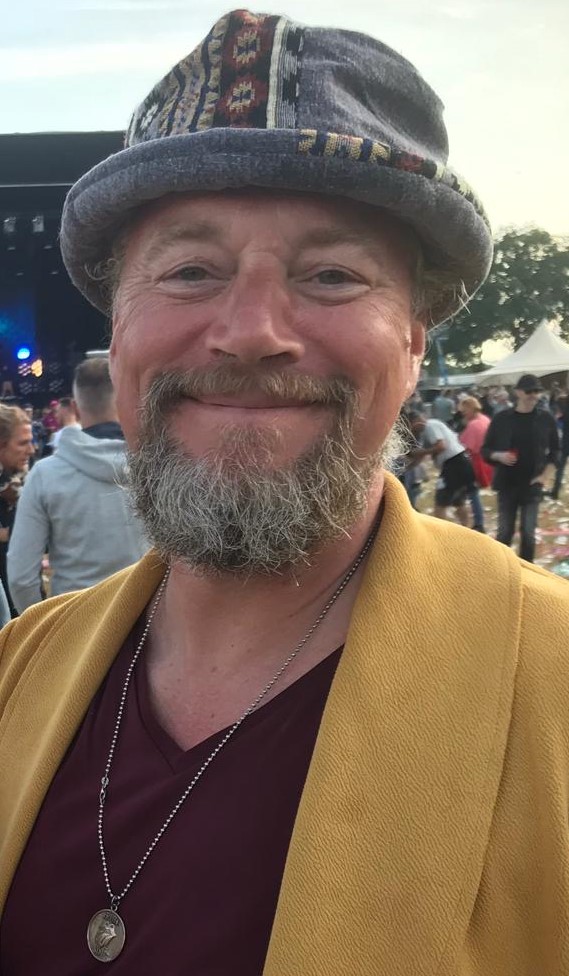 Willem op een festival